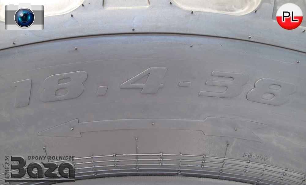 BAZĄ Opona 18.4-38 Kabat 14PR Szeroka Mocna + FV  + Tani Kurier !