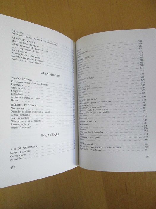 50 Poetas Africanos, de Manuel Ferreira