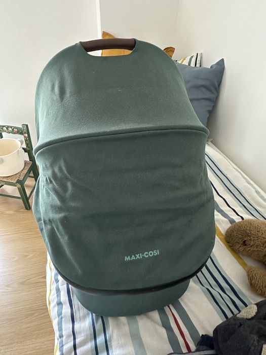 Alcofa Maxi-Cosi Oria verde — como nova