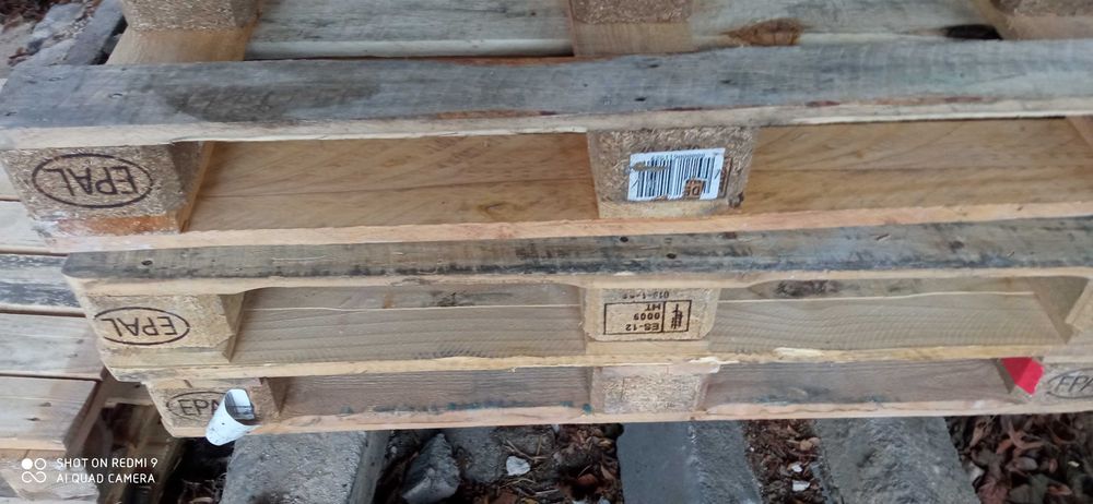 Palety Euro i zwykłe używane jasne