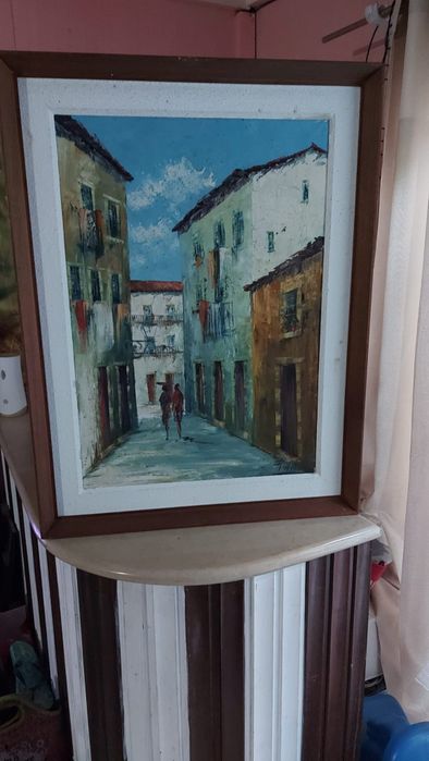 Quadros pintados a óleo