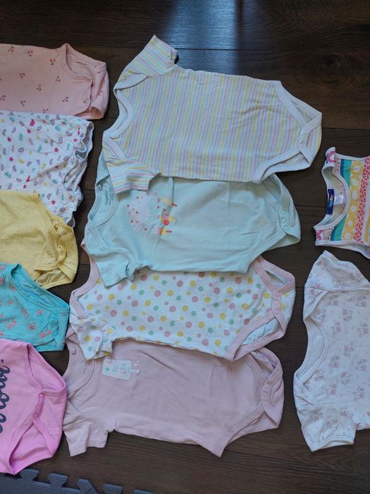Paka ubrań set zestaw komplet body ubranka 86 92