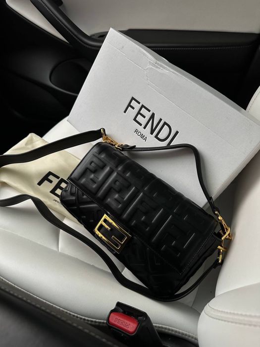 Torebka Fendi baguette black