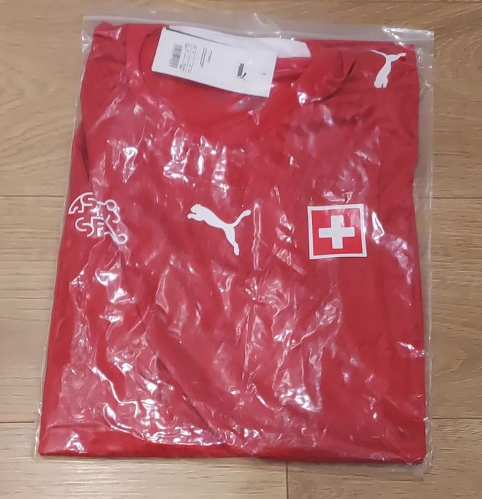 Camisola futebol Suíça XL