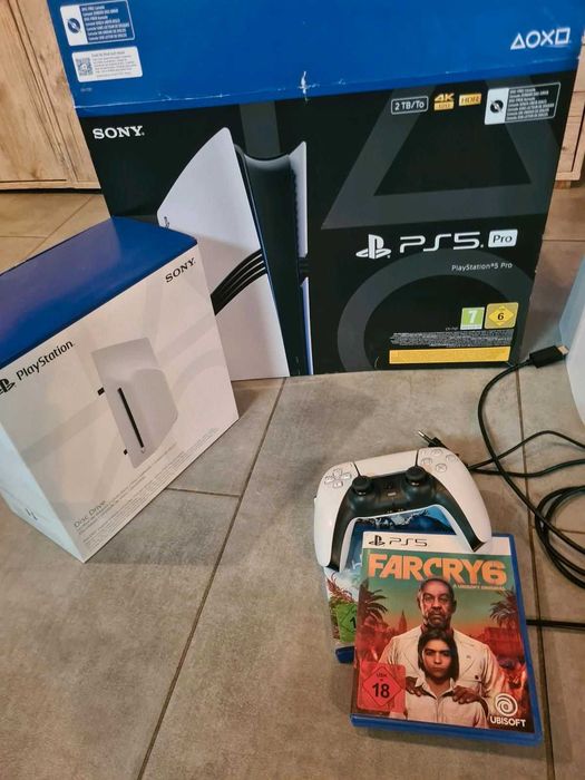 Playstion 5 Pro 6 miesięcy + gry + napęd+ gwarancja
