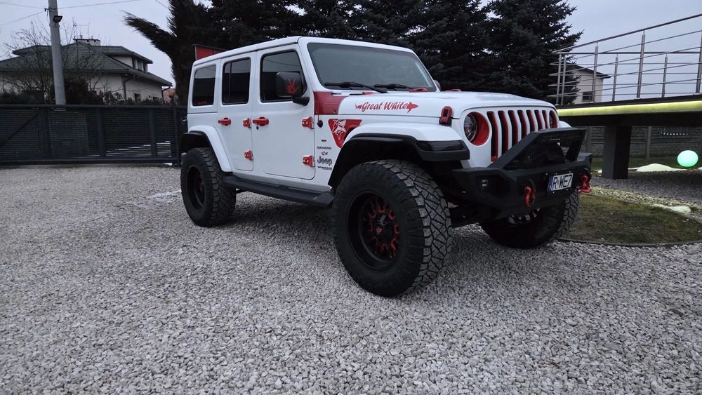 Jeep Wrangler LIFT 4"KOŁA 37x12,5R20-FUEL LPG Aktywny Wydech Wyciagarka 3.6 e-torque