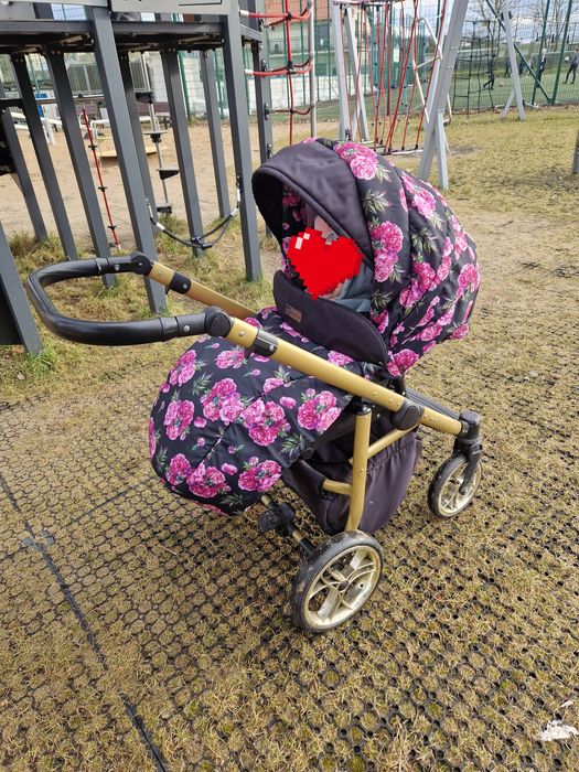 Wózek dziecięcy 3w1 BabyLux Colorlux