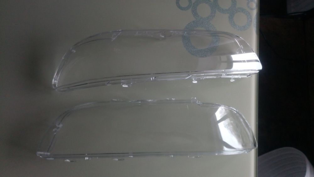 Стекла фар на BMW E39 рестайлинг.