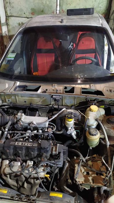 Двигатель  на Daewoo Lanos