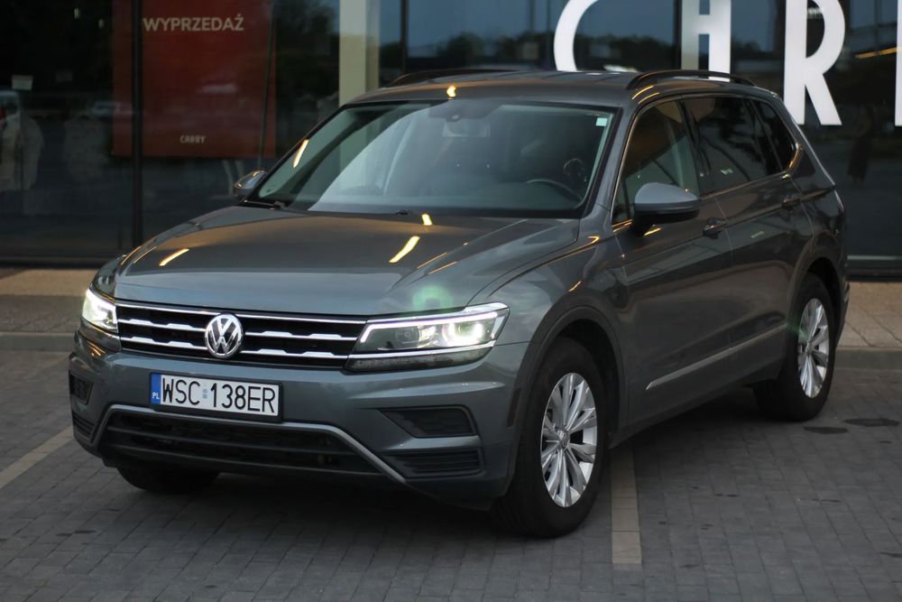 Volkswagen Tiguan Allspace 7 osobowy, 4x4, hak, skóry, radar ALLSPACE