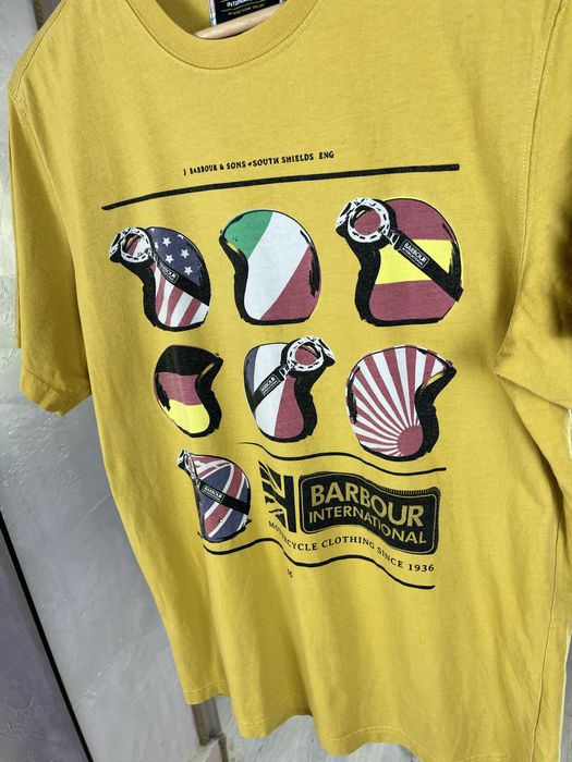 Barbour International: Мото-принт, Преміум бавовна, Класичний крій