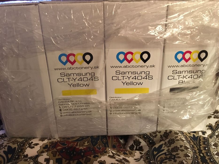 Tonery do drukarki Samsung CLT-404S Yellow,Black,Cyan
