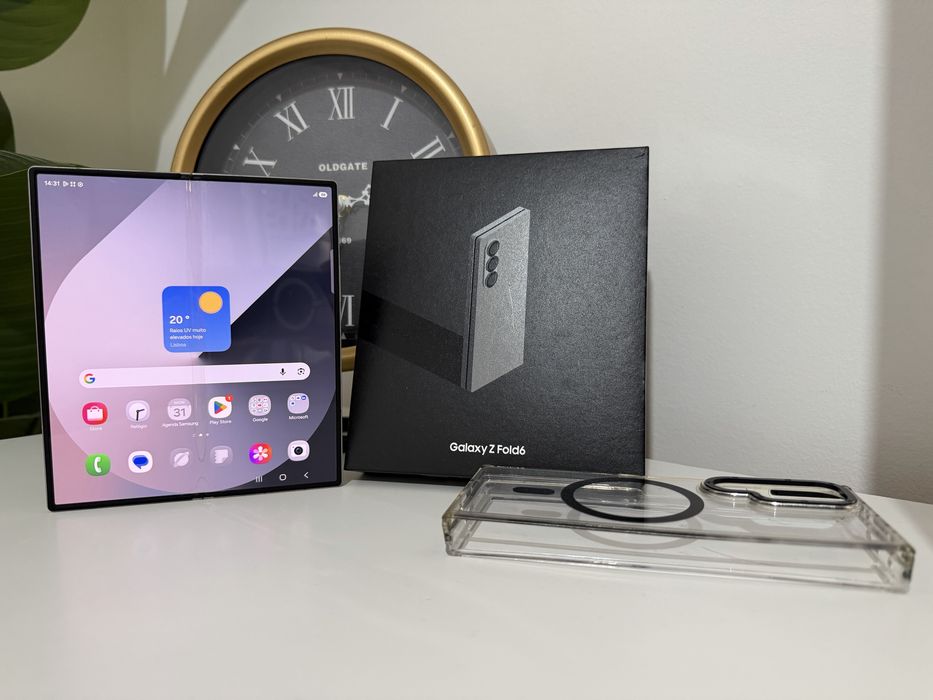 Samsung Galaxy Fold 6 512GB Prata - Fatura e garantia