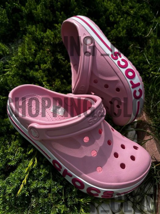 Жіночі Крокси Сабо Crocs Bayaband Logo Motion White Crocs