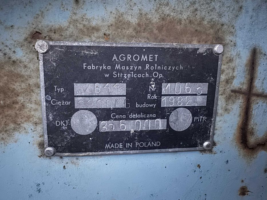 Kombajn ziemniaczany ANNA nie zajechany !!!