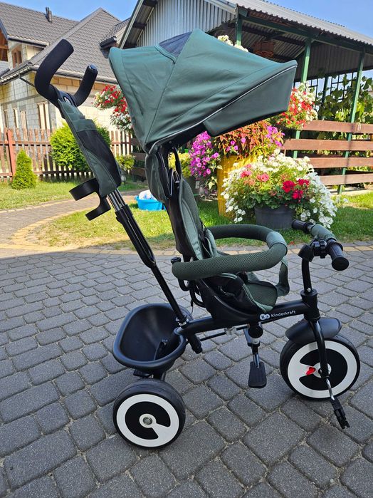 Kinderkraft Aston 3w1 rowerek trójkołowy spacerówka