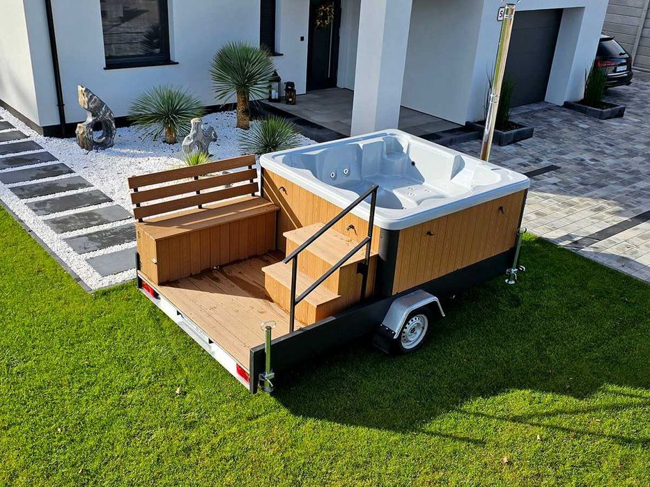 Mobilne Jacuzzi wanna spa COMFORT Balia jakuzzi HOT TUB Euroline