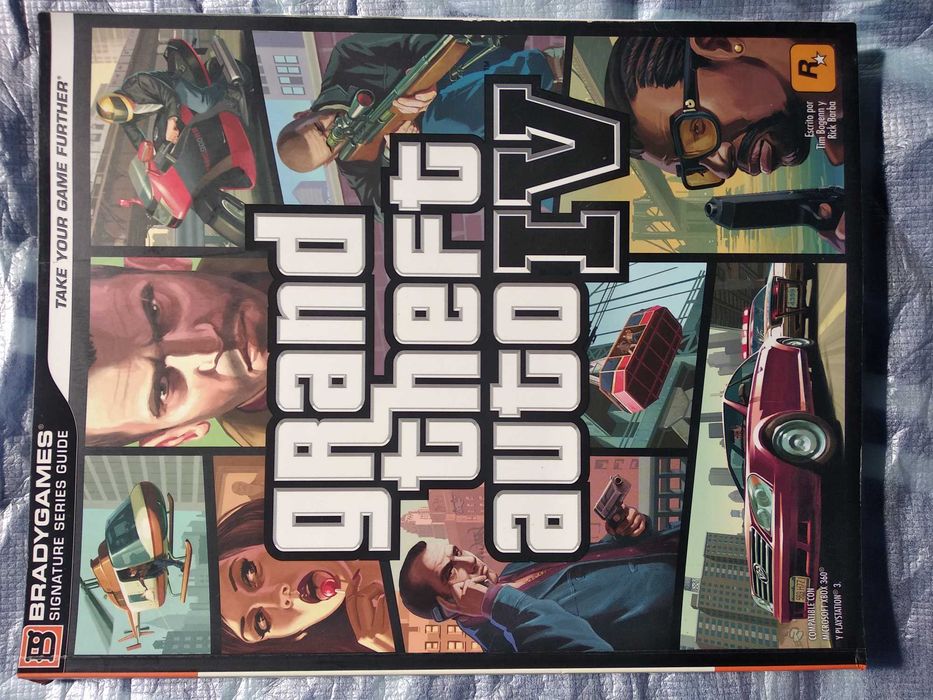 GTA 4 PS3 Platinum + Guia oficial em Espanhol