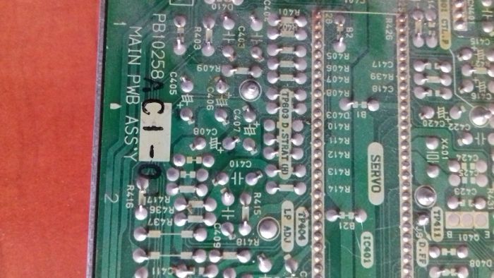 плата видеомагнитофона JVC (оригинал)