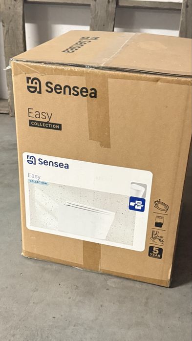 Miska WC wisząca bezkołnierzowa Easy Sensea