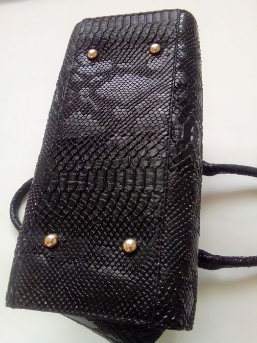 Сумка на мільйон (Глибоке тиснення під чорного пітона)