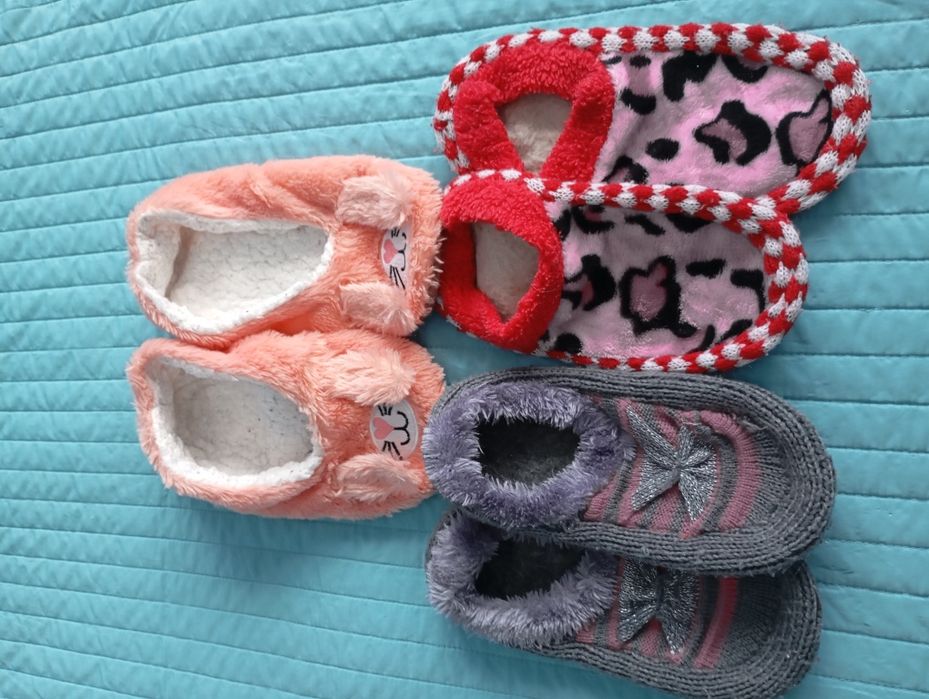 Três pantufinhas
