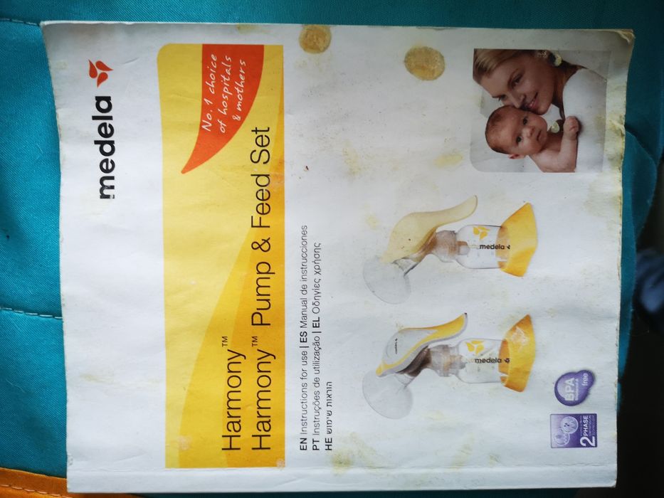 Bomba de extração manual de leite Medela