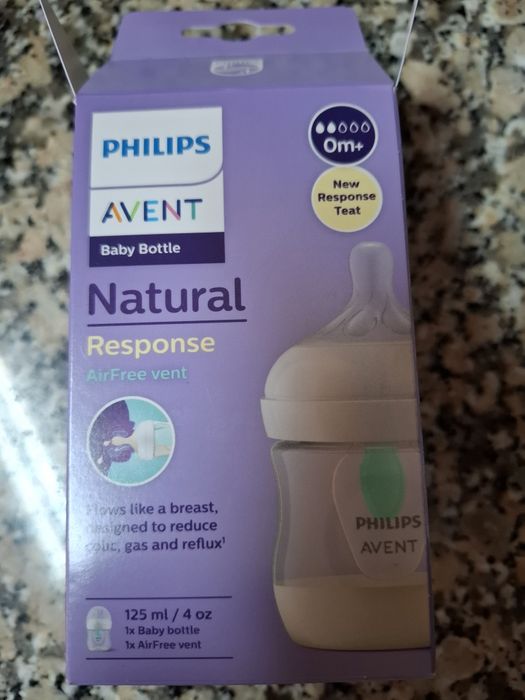 Philips Avent Biberão Natural +0 meses 125 mL