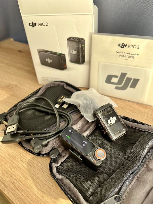 Радіосистема мікрофонна DJI Mic 2  Basic (1 TX + 1 RX) нова