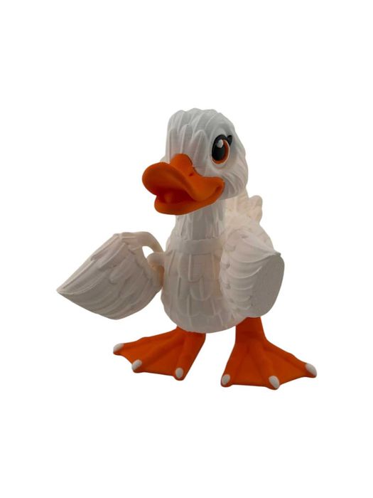 Kaczka Biała Figurka