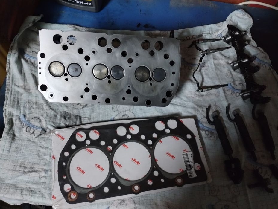 Głowica iseki E3100 po regeneracji