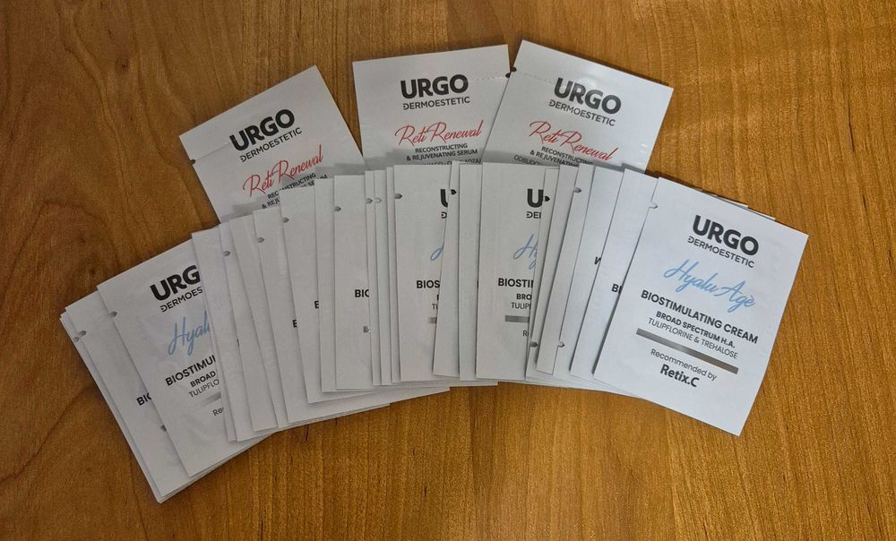 Zestaw kremów urgo.