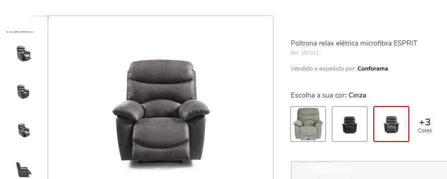 Sofá Relax Elétrico São Sebastião •