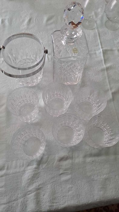 Travessas Prata, Conjunto de Temperos Vintage, Conjunto Cristal Bebida