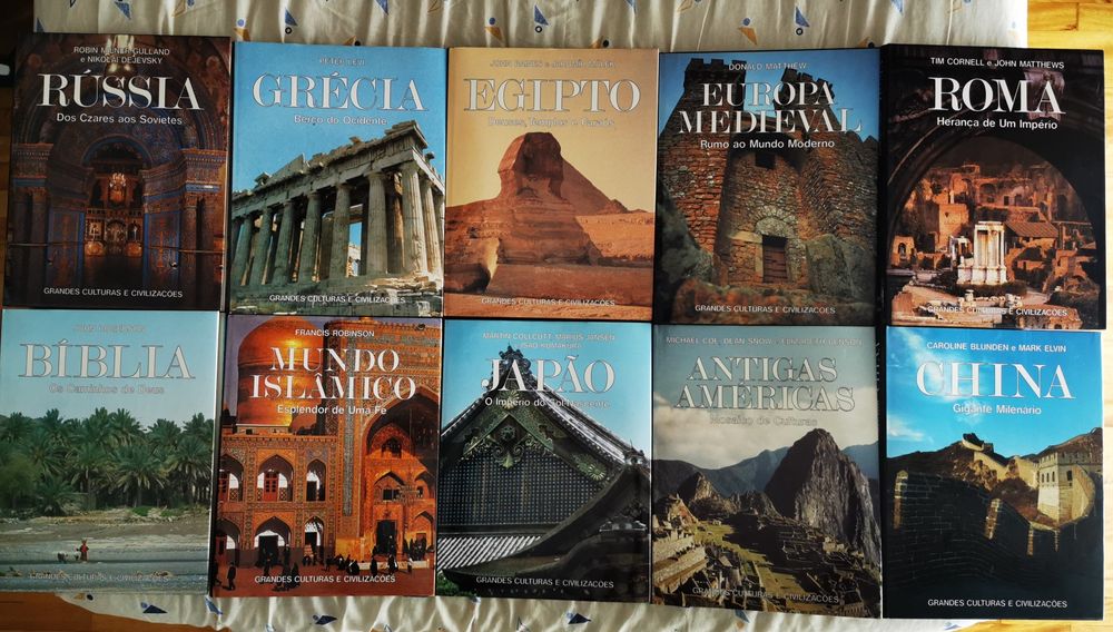 Coleção - Grandes e culturas e Civilizações - Círculo de Leitores