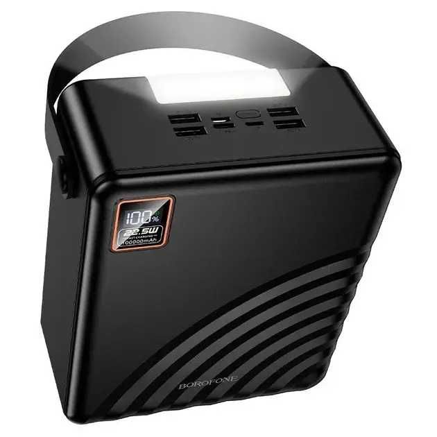 Павербанк Borofone BJ85 100 000 mAh 22.5W PD20W з ліхтариком power bank