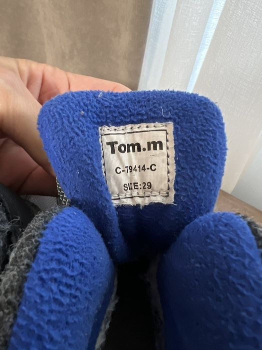 Чобітки, черевики зимові для хлопчика Tom.m 29 розмір,