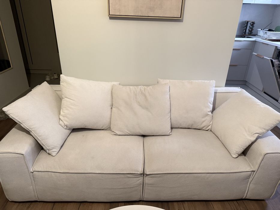 Sofa beliani LOKKA- beżowa