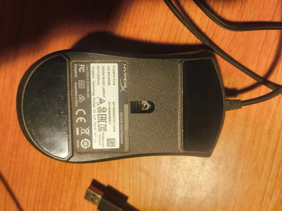 rato hyperx nao funciona