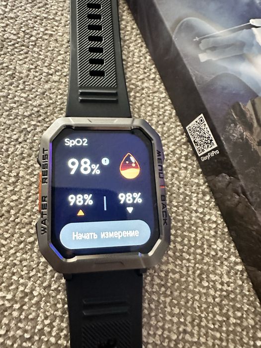 Смарт годинник з ліхтарем Blackview W60
