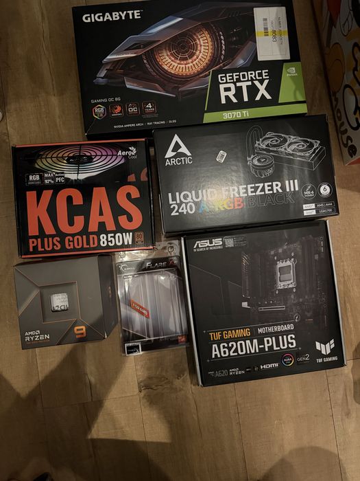 Komputer gamingowy Ryzen 9 7900 , rtx 3070 ti