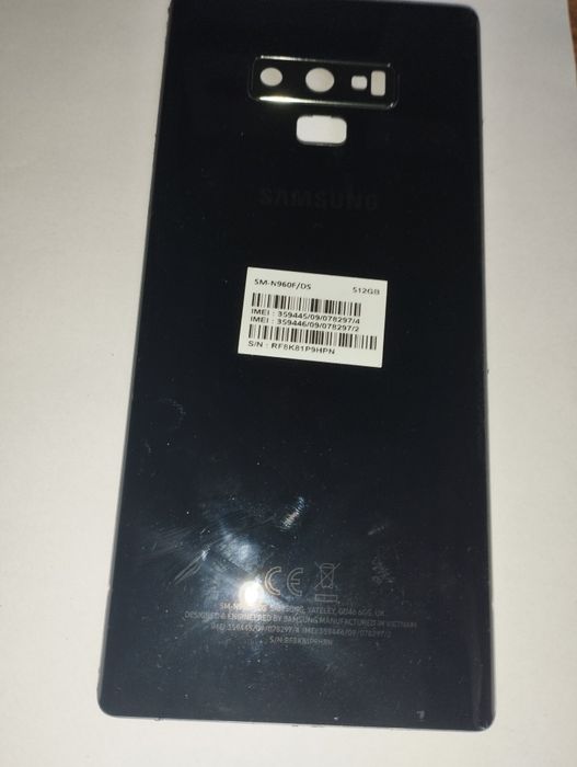Samsung Galaxy Note 9 запчасті