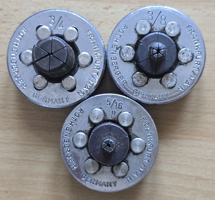 ROTHENBERGER ROCAM Kielichownica Kalibrator 7/8 3/4 5/8 1/2 3/8 i 5/16