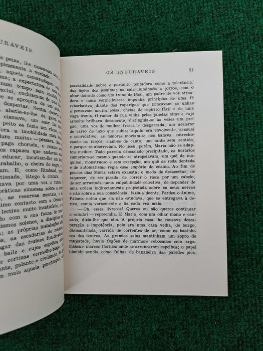 Os Incuráveis - Agustina Bessa-Luís (2 Volumes)