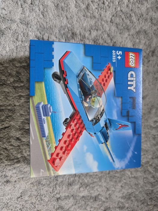 NOWE LEGO 60323 City - Samolot kaskaderski