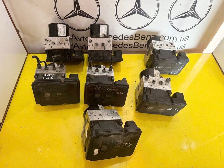 Mercedes W204 блок ABS esp