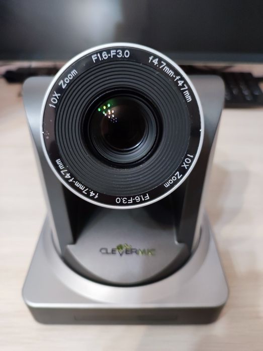 PTZ-камера CleverMic 1011U2-10 (FullHD, 10x, USB 2.0, LAN)