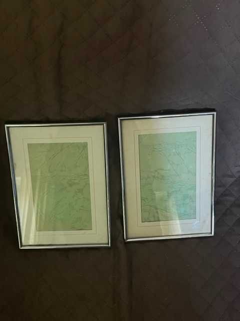 Molduras antigas em metal