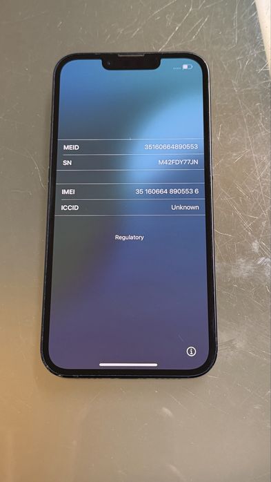 Iphone 13 128 GB Midnight Blue