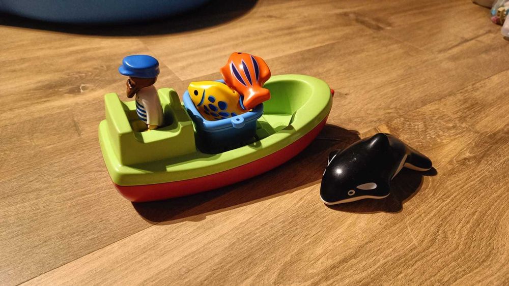 Playmobile Aqua 1.2.3 + Marynarz z łódką
